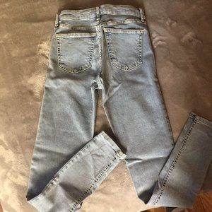 Topshop High Waisted Skinny Jeans